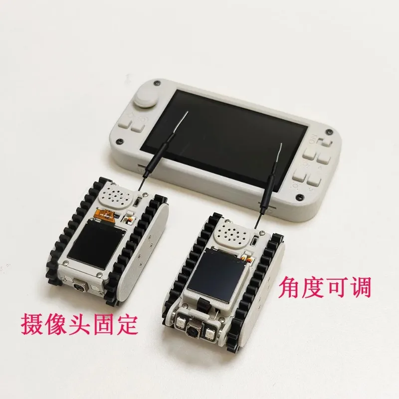 Pipeline Inspection Wireless Video Car Track RC Robot with Camera Maker Teaching   Scanning Code Networking DIY Program Toys