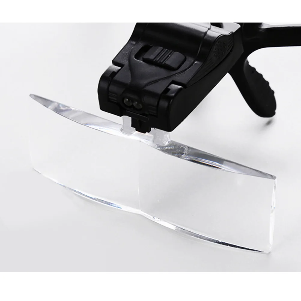 

1pc Makeup Lamp Magnifier Led Bright Light Forehead Wearable For Eyelash Grafting Artist Beauty Care Shops Cosmetics