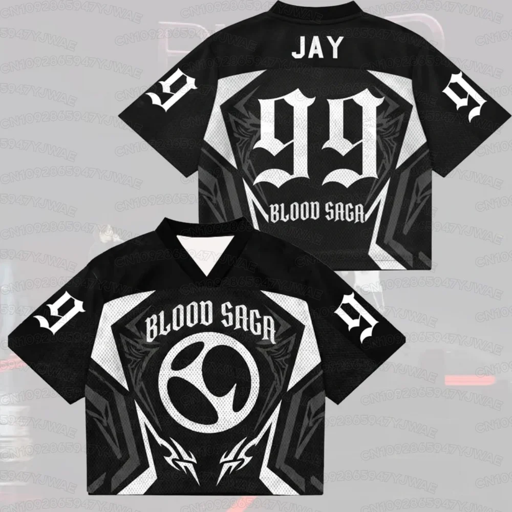 Sommer Herren Damen Fan-Geschenk Final Stage Blood Saga Trikot Fanshirts Kurzarm Casual 2026 World Tour T-Shirt Tops – Detail 4