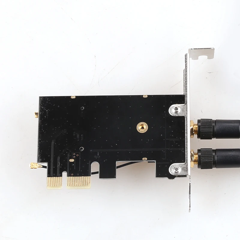 2 قطعة PCIe 1X إلى NGFF بطاقة توسيع المفتاح الإلكتروني 1x محول محول PCIe إلى M.2 (مفتاح E) محول واي فاي للكمبيوتر المكتبي