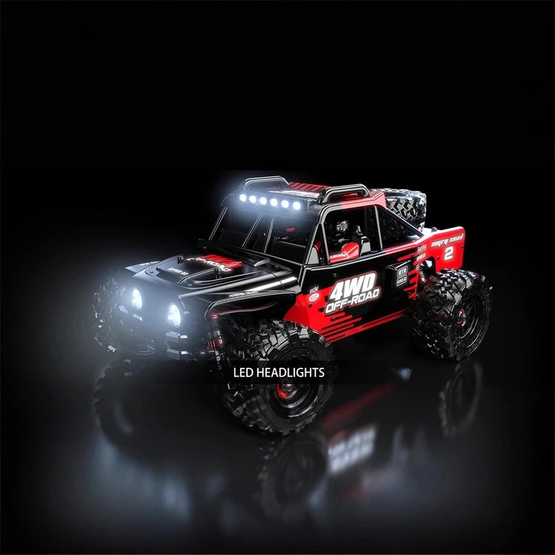 14210 Meijiaxin 14209 modelo off-road de alta velocidade drift sem escova carro RC 1/14 cartão de deserto grande pé simulação de carro de controle remoto