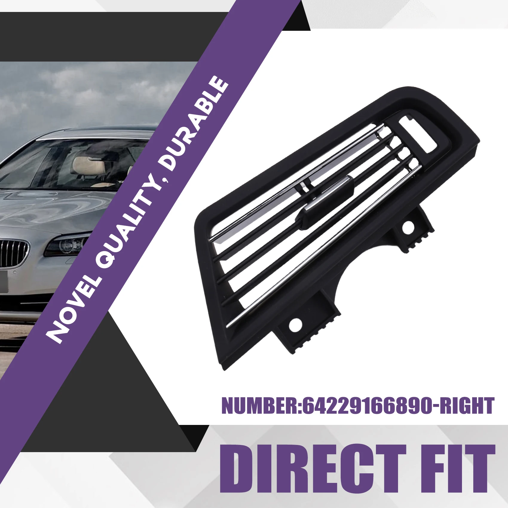 

MOPHE-для BMW 5 серии для F10 F18 2011-2017 приборная панель, вентиляционная решетка кондиционера, автомобильные аксессуары 64229166890