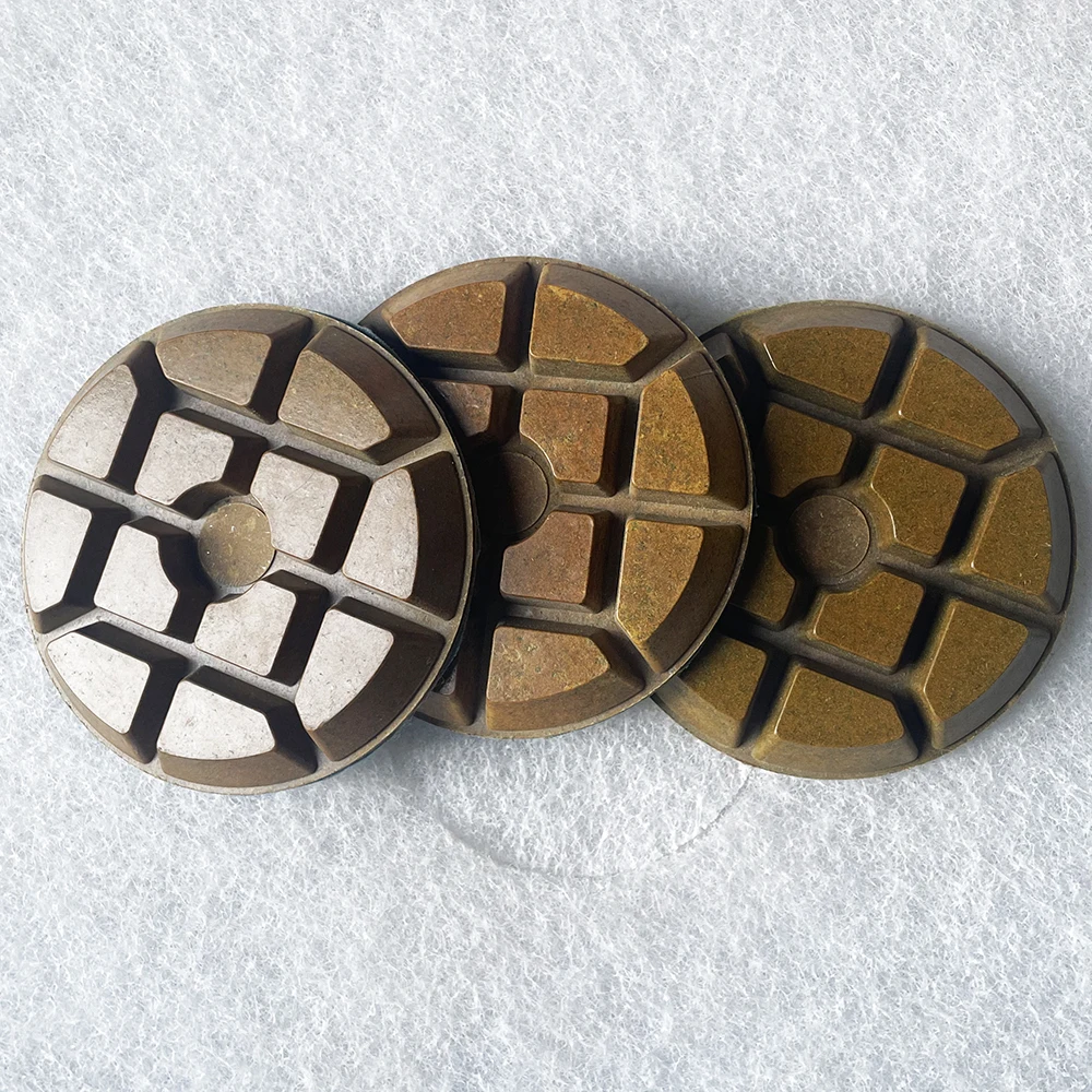 4 Inch 100mm Diamond Floor Grinding Block Polishing Pad For Grinding Concrete Cement Stone Floor