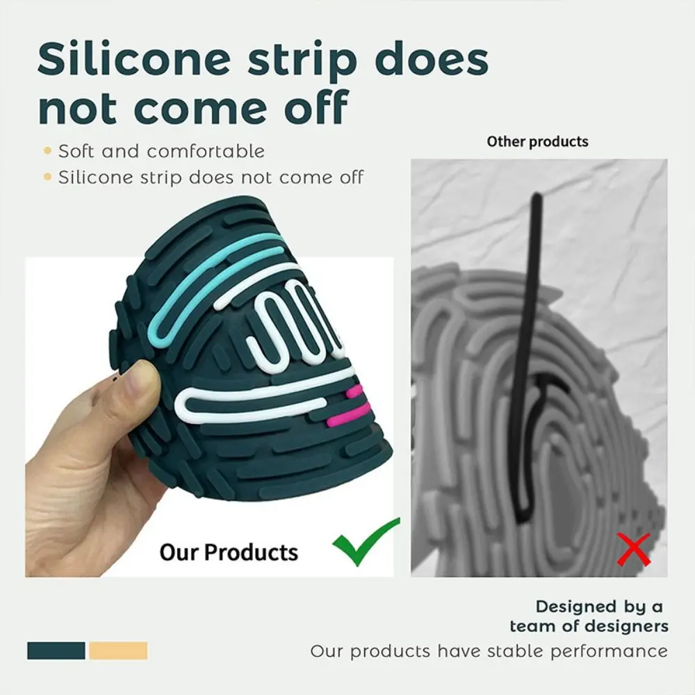 لوحة أنشطة حسية من السيليكون لتدريب القدرة على الأطفال، لوحة حسية صامتة من مونتيسوري، لوحة مشغولة #1