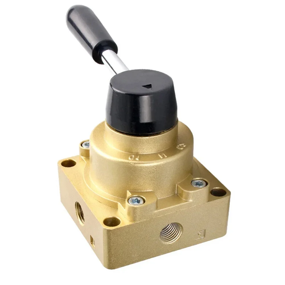 

For Air Control 3Position 4Way Valve Aluminum Alloy Construction Pressure-Resistant Professional Manufacturing