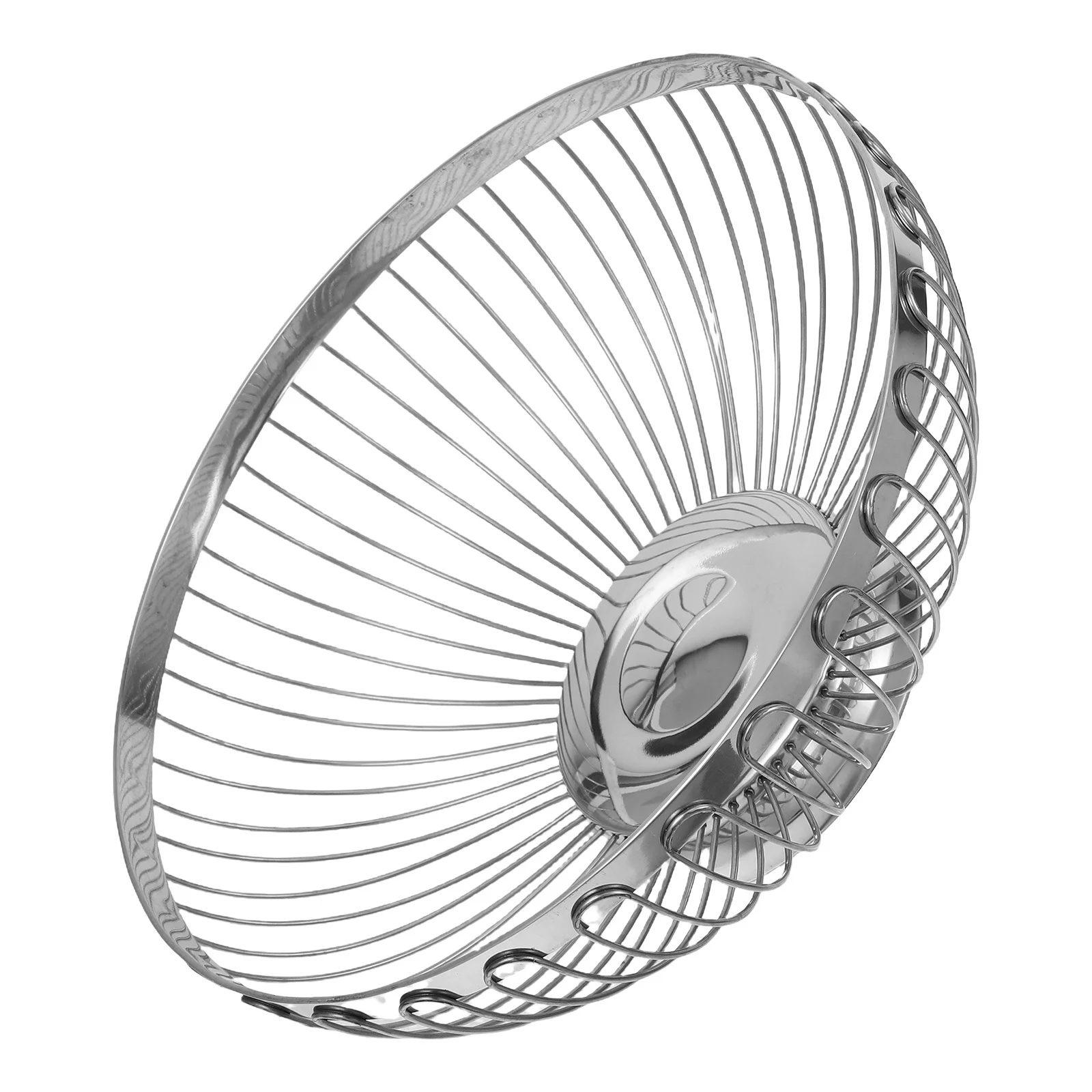 

Stainless Steel Fruit Basket Bowl Large Capacity Wire Holder for Fruits Vegetables Bread Candies Snacks Washing Storage Display