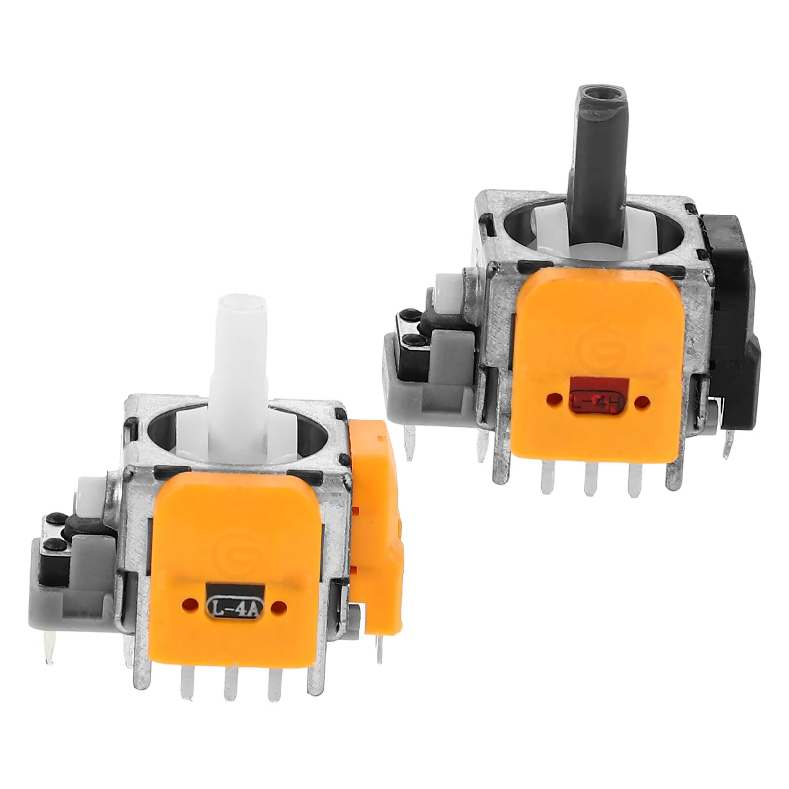 

2 Pcs Hall Electromagnetic Rocker Computer Joystick All-effect Joysticks Replacement Metal Electronics Analog Watches