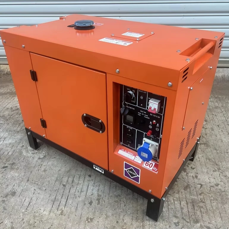 5kw 5.5kw 6kw 6.5kw 7kw 7.5kw 8kw 8.5kw Single and Three Phase Silent Diesel Generator 5kva Generador Diesel