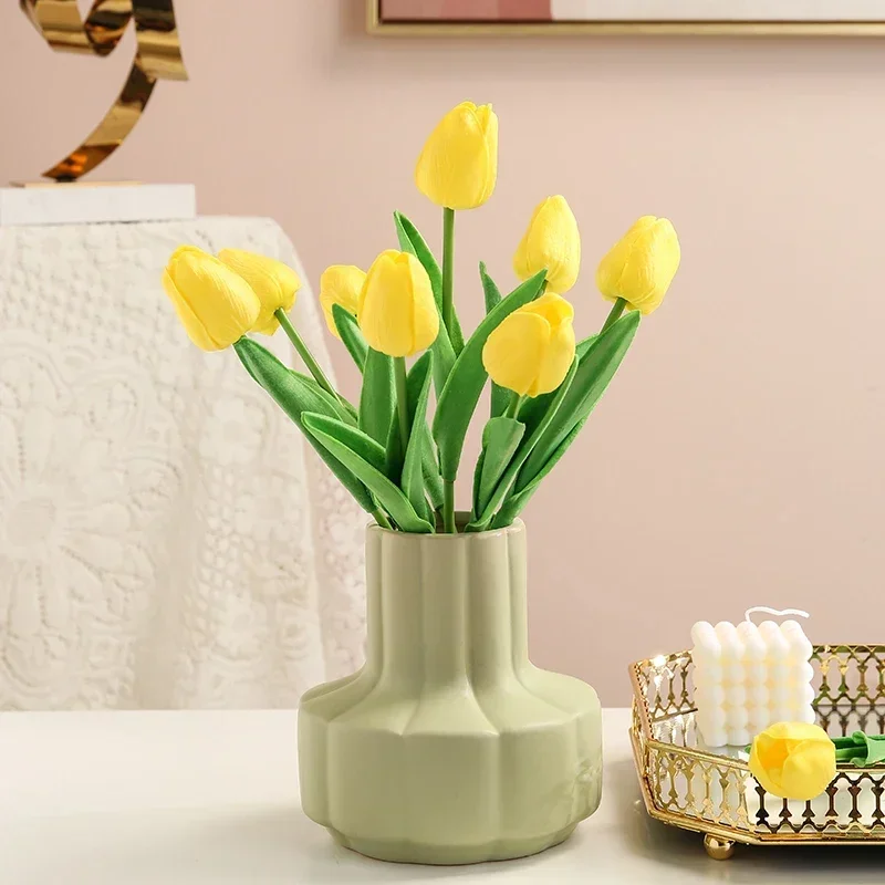 WQ Design Китайская ваза Банка Современная скандинавская эстетическая художественная ваза Банка Стол Центральная часть Enfeites Para Casa Decoracao Украшение комнаты