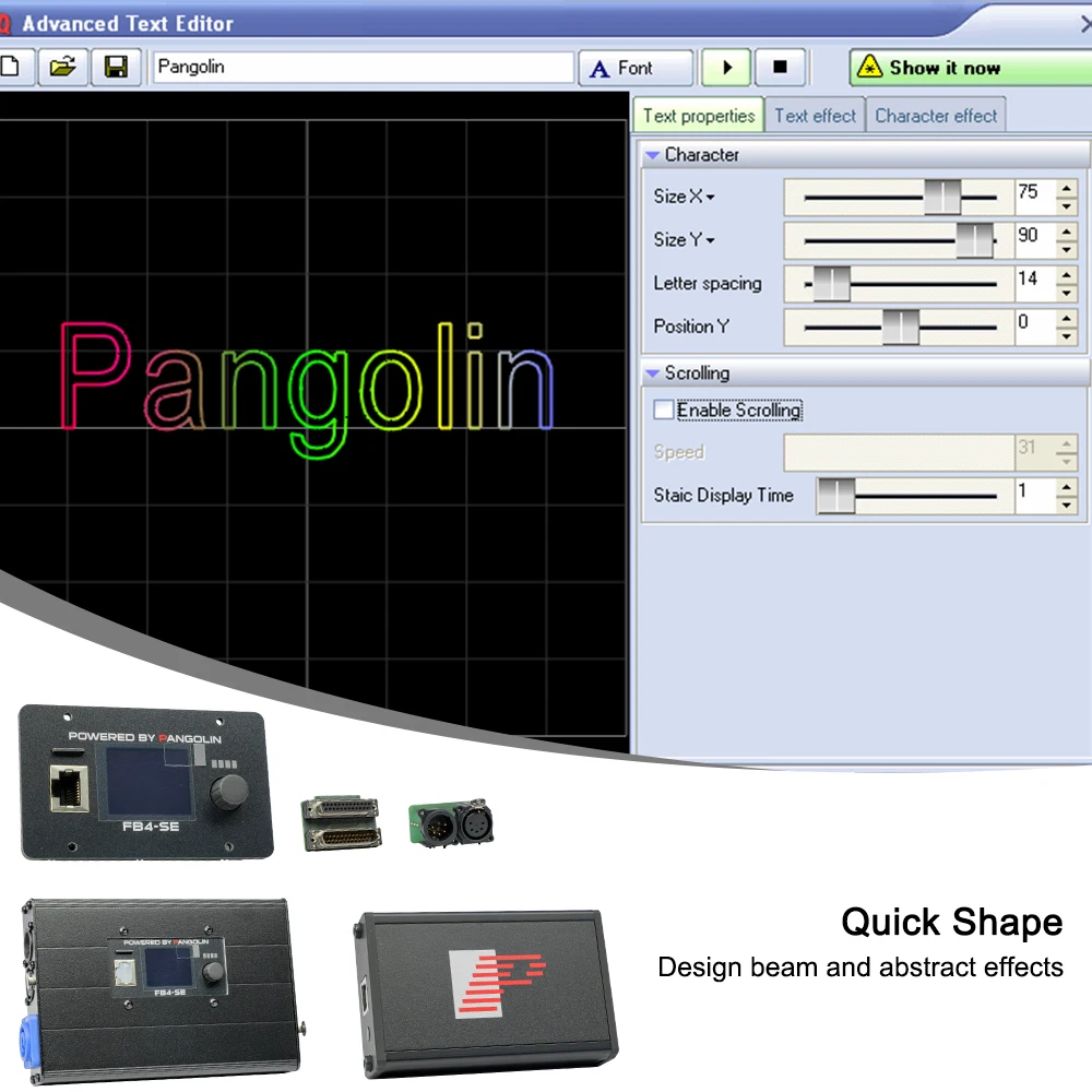 SHEHDS × Pangolin Professional Laser Control Hardware FB3&FB4 Laser Software Seamlessly Compatible Officially Licensed
