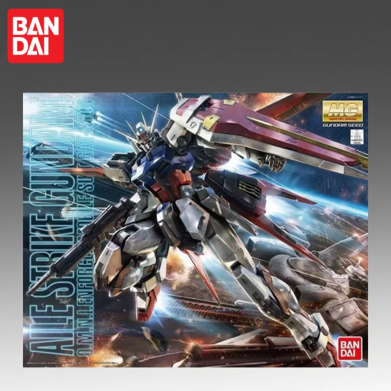 

В наличии: Оригинальная фигурка Bandai MG 1/100 MG-Gundam Aile Strike Gundam, новая, в коробке, аниме-персонажи, игрушки