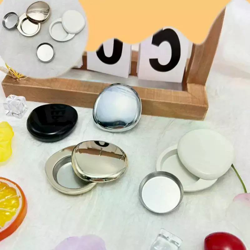 1Pcs Zinc Alloy Empty Solid Perfume Container Replaceable Refillable Rotatable Travel Balm Box Rotary Open Close