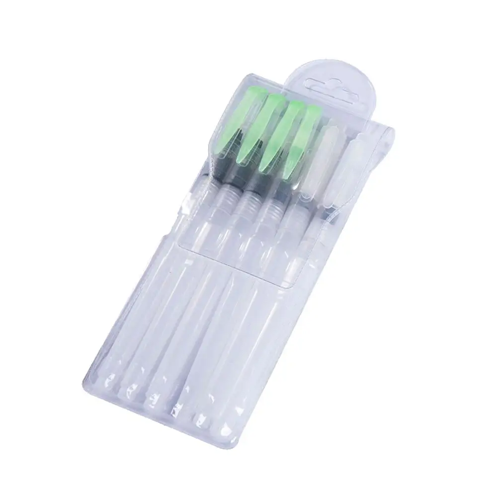 

6 PCS Watercolor Pen Set Soluble Coloring Pencils Painting Washable Brush Pens Colored