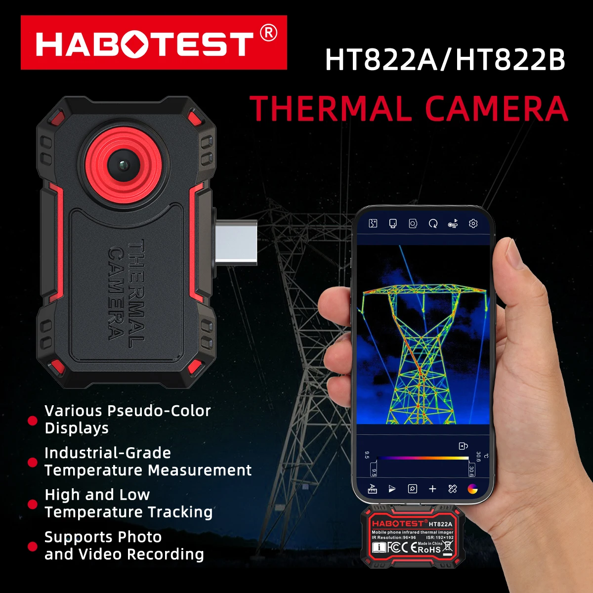 habotest-ht822-telecamera-termica-usb-per-telefono-termocamera-a-infrarossi-‑20‑550-℃-intervallo-di-temperatura-netd-≤60mk-ip54-per-strumento-di-controllo-per-riparazioni-hvac