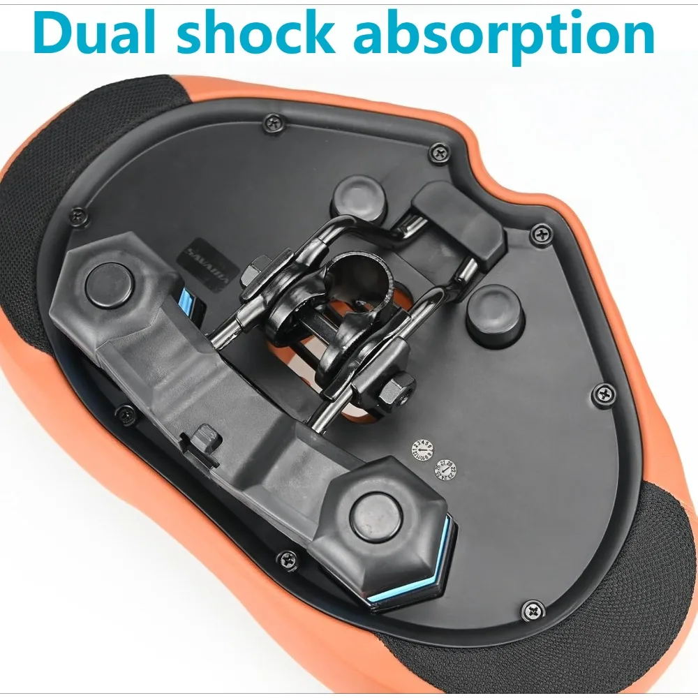 مقعد دراجة بدون أنف للرجال والنساء، وسادة مقعد دراجة مبطنة واسعة، سرج كبير مريح للدراجة على الشاطئ كروزر سيتي Ebike #2