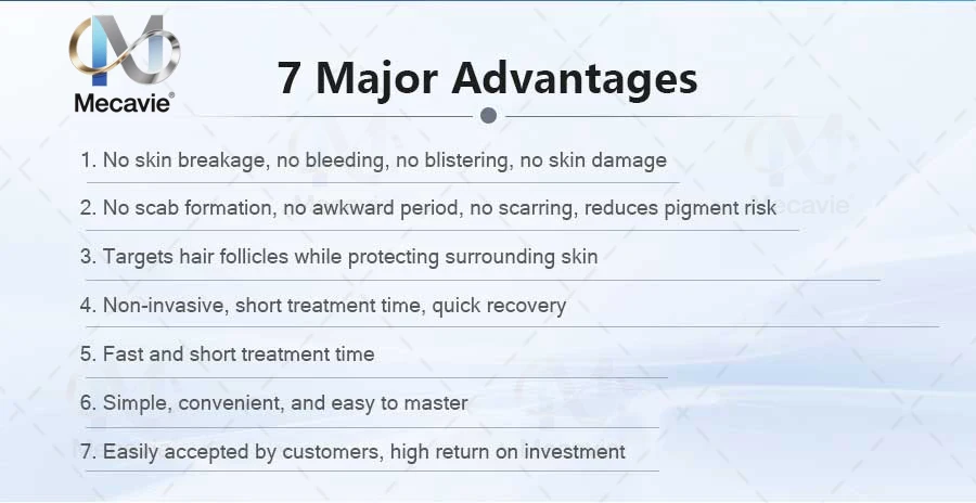 2026 Professional 5000W Four-Wave Diode Laser Hair Removal Device Suitable for Beauty Salons