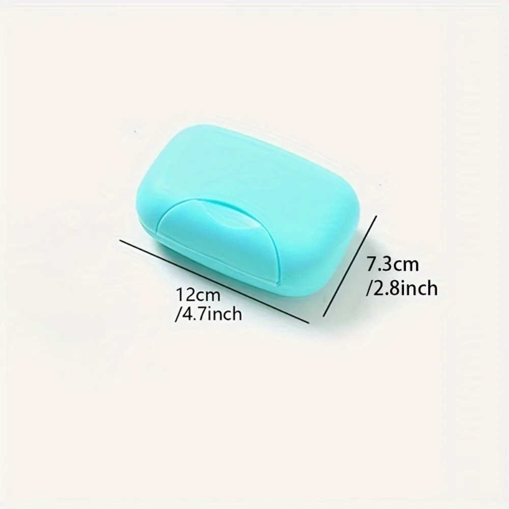 Leakproof Travel Soap Box with Lid - Waterproof Portable Plastic Soap Holder for Bathroom and Shower Essentials - Detail 1