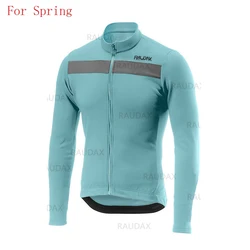 Cycling Jersey 2022 RAUDAX Long Sleeve Mountain Bicycle Cycling Clothing Quick Dry Breathable MTB Bike Team Cycling Clothes