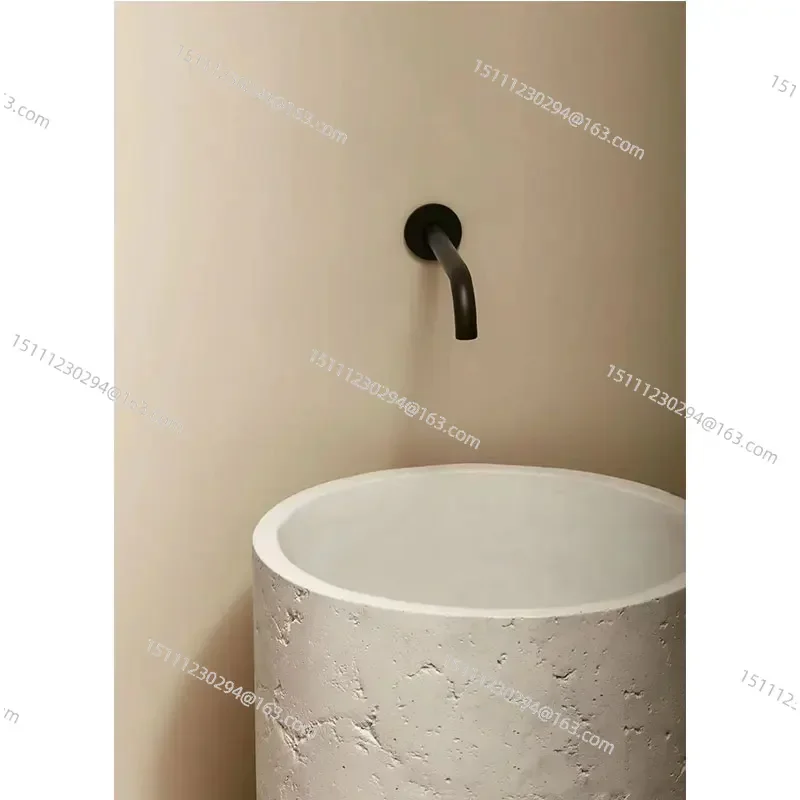

High Quality Vessel Sink Stone Vanity Marble Sink Rustic Travertine For Home Decoration marble vanity top