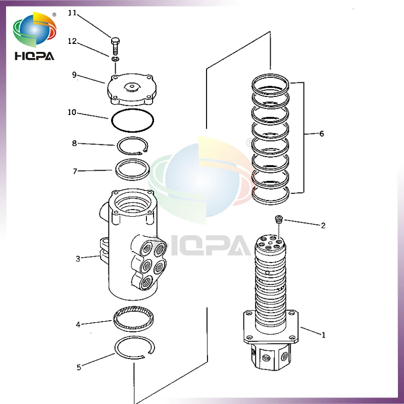 

703-08-13101 7030813101 703-08-13102 890000053 В СБОРЕ ДЛЯ ЭКСКАВАТОРА KOMATSU PC20-5 PC20-5 PC40-5 PC40-6 PC50UU-1
