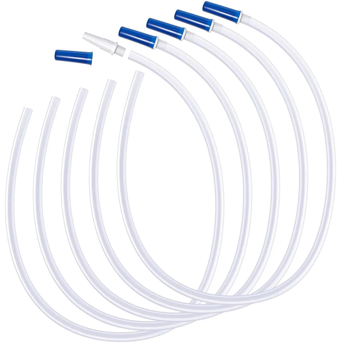 

Удлинительная трубка для мешка для ног 22 дюйма — гибкая и устойчивая к ударам трубка для сбора мочеиспускания, синяя