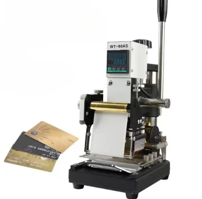 

Ручной пресс для горячего тиснения номерных знаков TLF, машина для горячего тиснения карт, эмбоссер для карт, пресс для серебряного горячего тиснения номеров