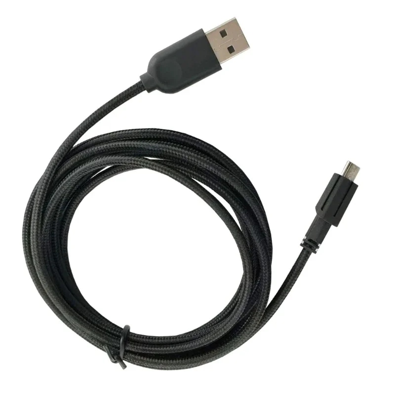 Nylon Braided USB Charging Cable For Alienware 610M 310M Gaming Mouse, Fast & Data Sync Cord Strong Braided Wire