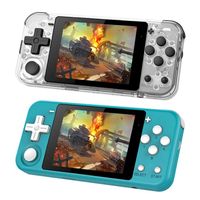 POWKIDDY NEW Q90 3-Inch IPS Screen Handheld Console Dual Open System Game Console 16 Simulators Retro FOR PS1 Kids Gift 3D Games