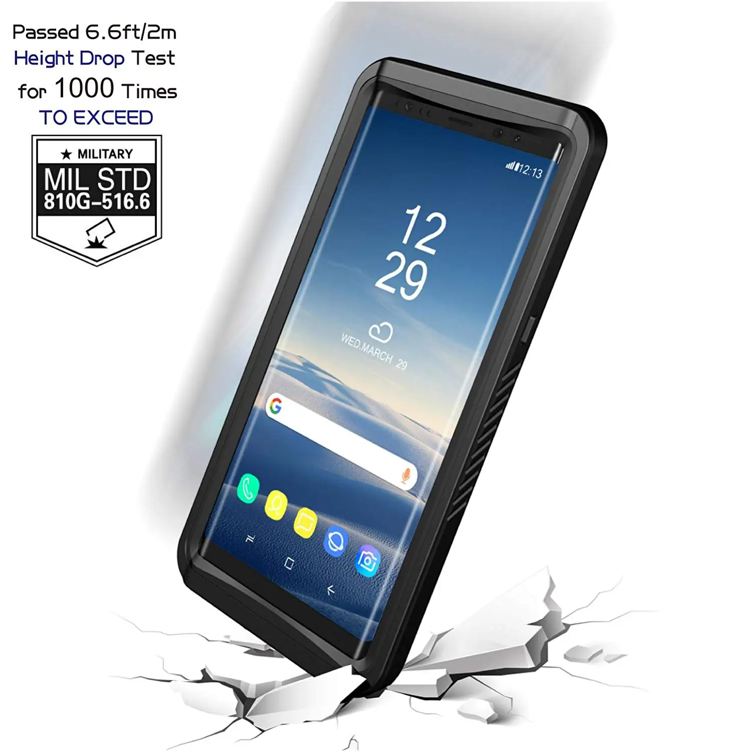 Wodoodporne etui na telefon Samsung Galaxy S20 S10 S9 S8 Plus Note 20 Ultra S7 Edge Cover Screen Protector Float Strap Phone Case — zdjęcie produktu 2
