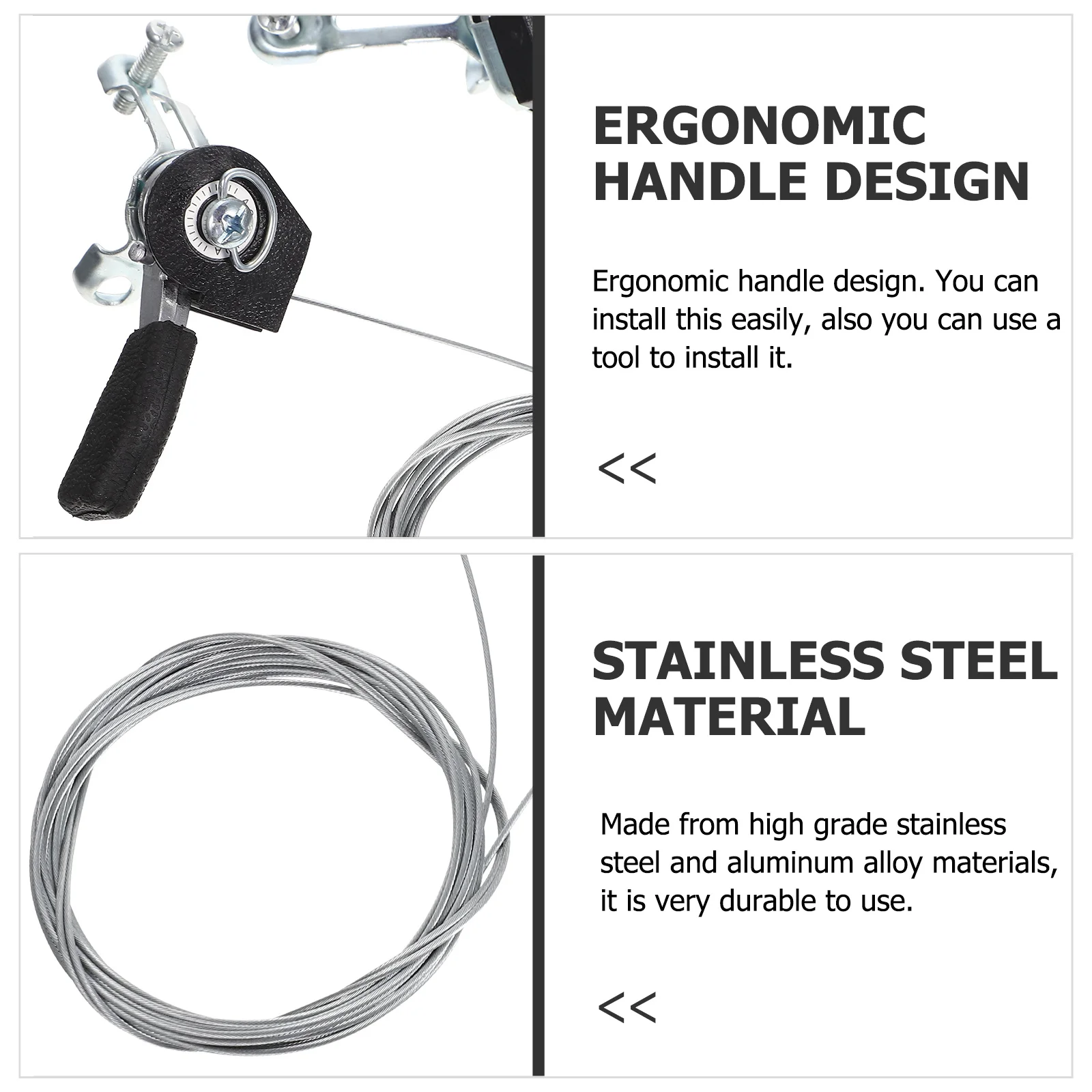 2pcs Aluminum Alloy Bike Shifter 3X7/8 Speed Bicycle Thumb Shift Levers Right Left Brake Handle Replacement Durable Gear