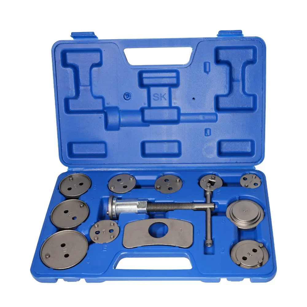 

Car Disc Brake Caliper 1 Set Durable And Reliable Convenient Rewind Back Brake 12PCS Piston Compressor Tool Kit