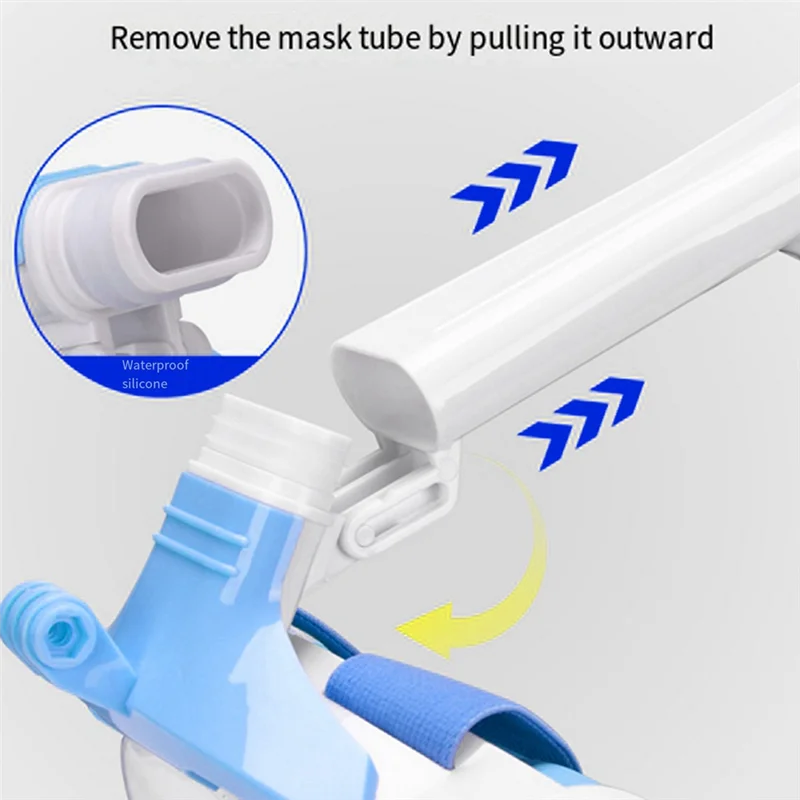 

ABHS-Подводный подводное плавание, анфас, детский набор масок для плавания, безопасное дыхание, подходит для подводного плавания и плавания, простой в использовании