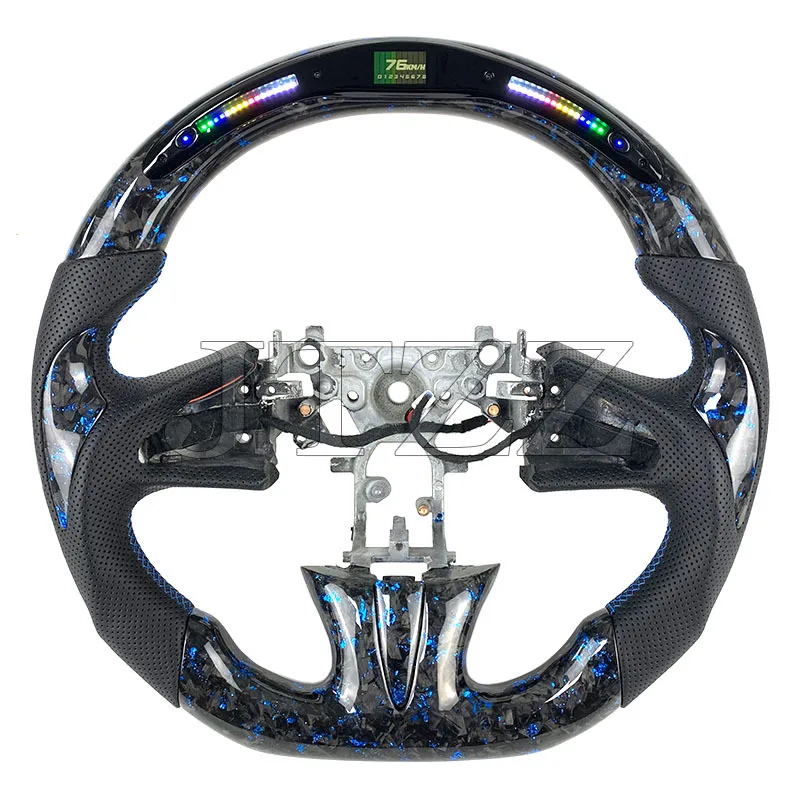 

Modified LED Racing Carbon Fiber Steering Wheel for Infiniti Q50/Q50S/QX50
