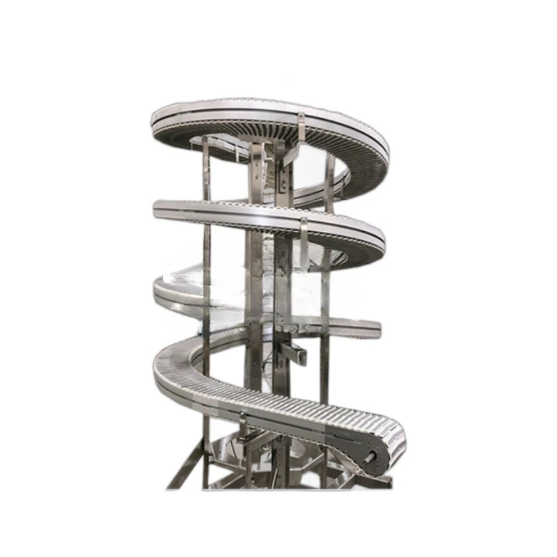 

Mechanical flexible chain spiral chain plate conveyor production line rotary climbing elevator directly from the manufacturer