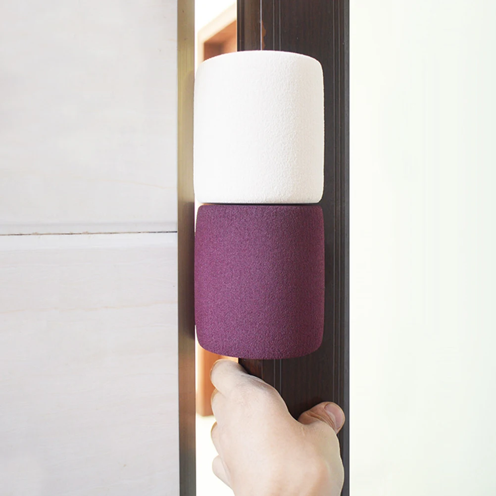 

2pcs Premium Nbr Door Holder Silent Anti-Noise Safety Stopper Household Protector Baby Finger Guard Pet Proof Durable