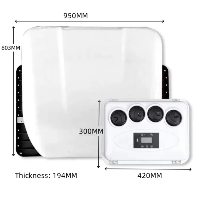 

Монтируемый на крыше 12-вольтовый кондиционер для грузовика 12 В на крыше автомобиля фургон на крыше парковочный кондиционер 24 В