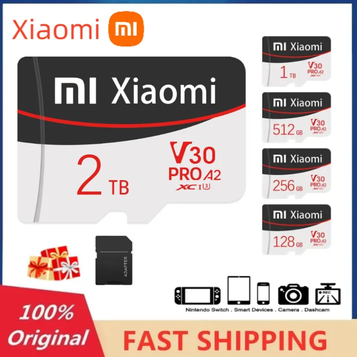 Xiaomi-Carte mémoire flash haute vitesse pour Nintendo Switch, 2 To, 1 To, 512 Go, Carte SD grande capacité, 128 Go, 256 Go, Mini TF, Gdistorsion