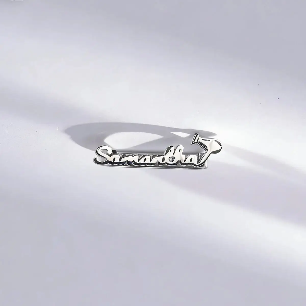 Chandler Custom Name Metal Charms Decorative Ring For Watch Band Hair Dryer Ornament Smart Watch Strap Accessories