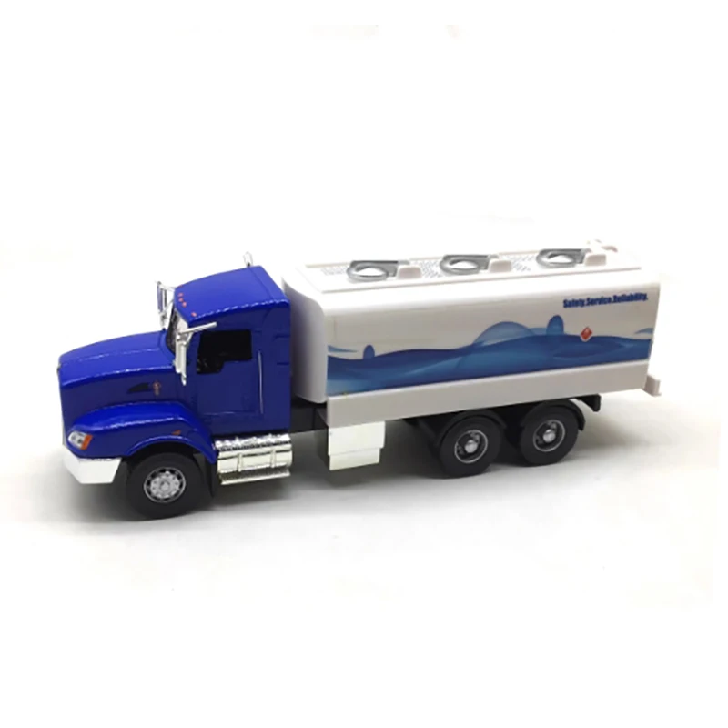 Have Flaws 1:43 Scale KENWORTH T470 Tank Truck Alloy Simulation Car Model Classic Adult Collection Static Display