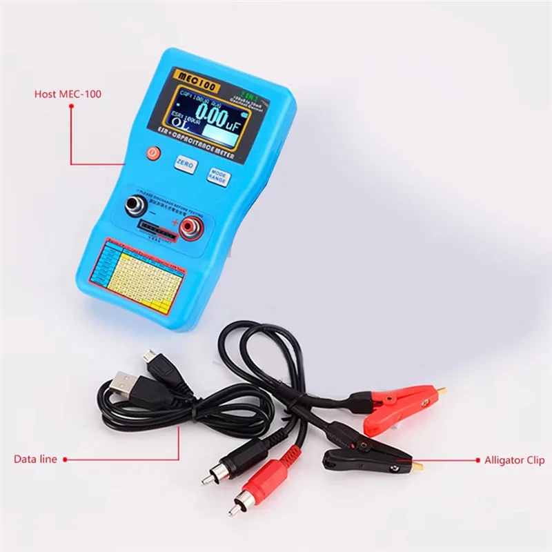A04G-2 In 1Auto-Ranging Condensator ESR Lage Ohm Capaciteit Meter ESR Capaciteit Meter MEC100 Multimeter Aanalyzer