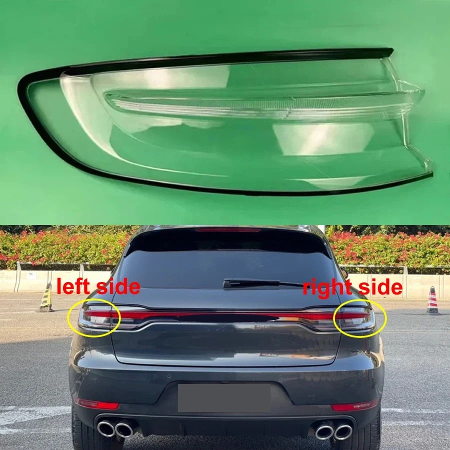 

For Porsche Macan 2018 2019 2020-2023 Rear Outer Taillight Shell Tail Lamp Cover Brake Lights Mask Replace Original Lampshade