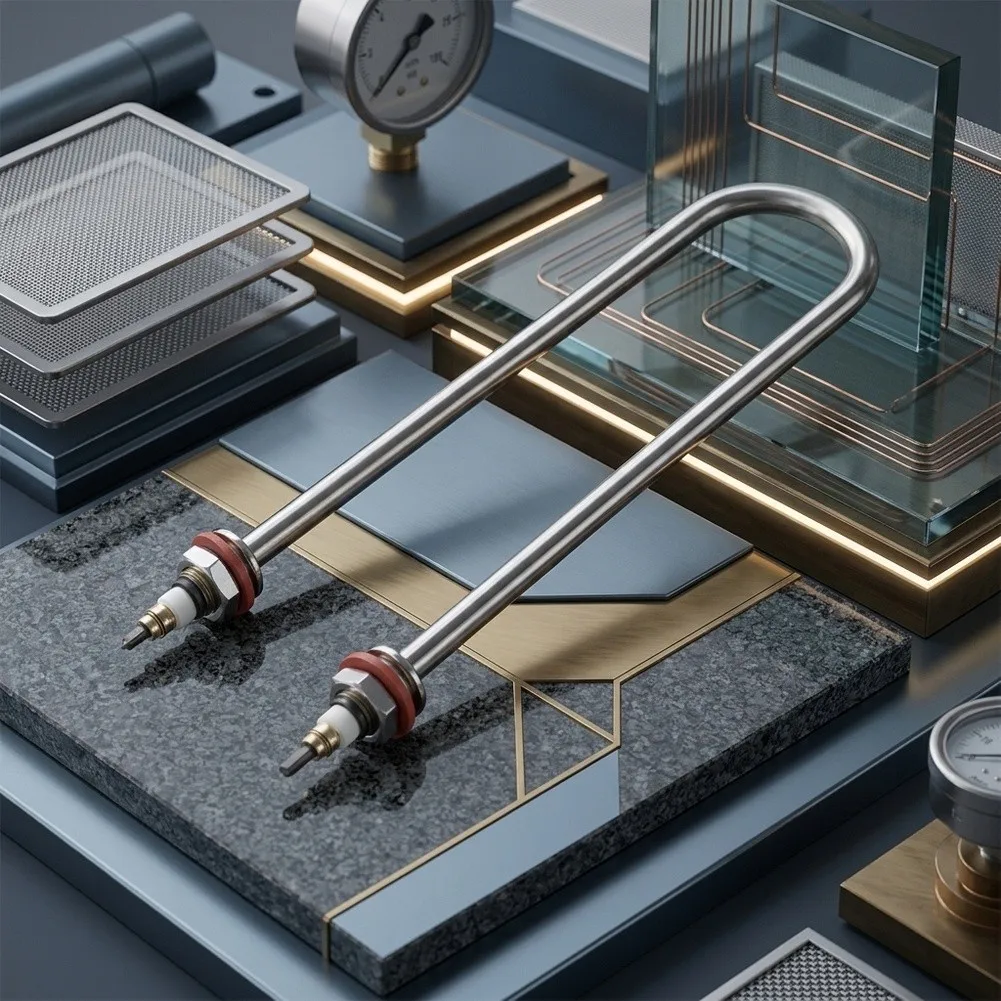Industrial Heating Element U-shaped Heating Tube Efficient Heating User-friendly Design Consistent Performance Heating Component