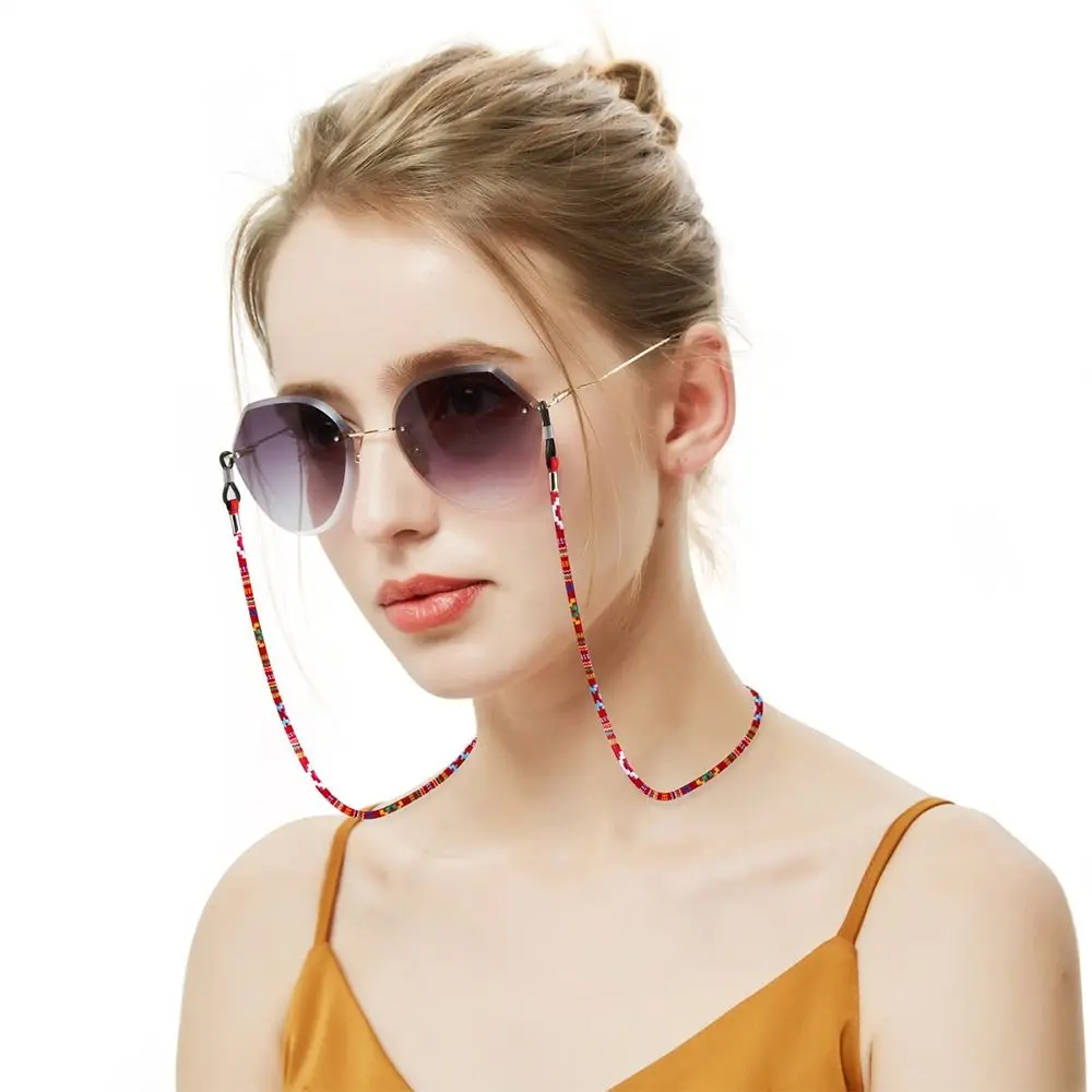 3pcs Portable Universal Glasses Chain Retro Mask Strap Eyeglass Lanyard Anti-slip Sunglasses Lanyard Glasses Accessories