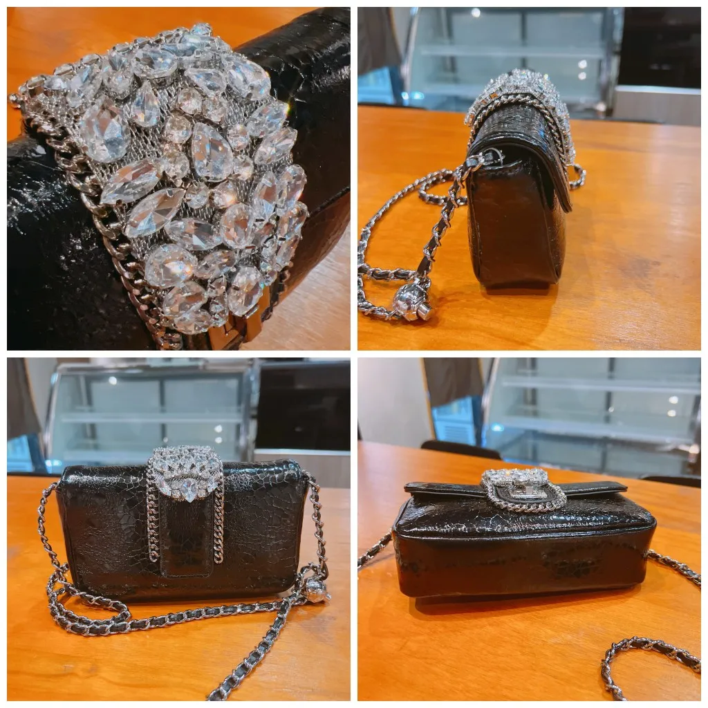 Delphine Crystal Shoulder Bag