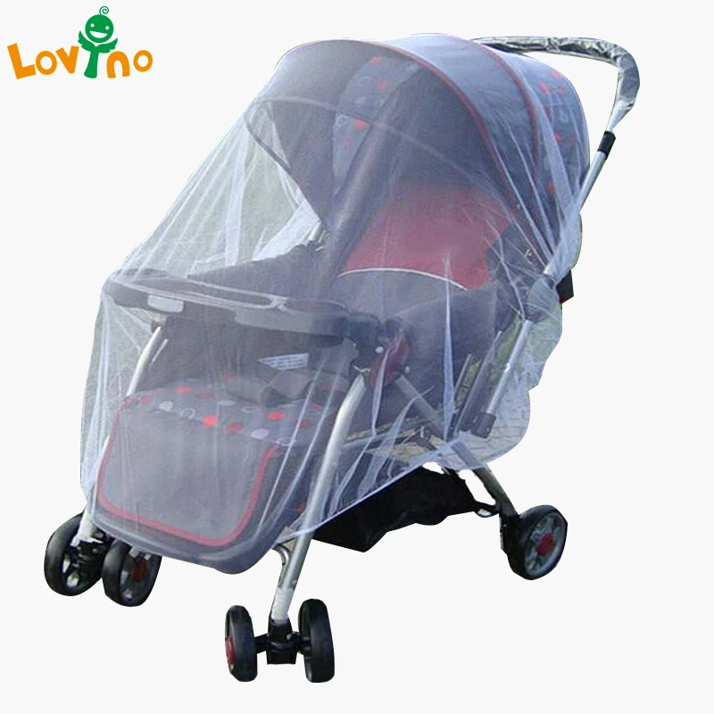 

2 Pcs Infant Carriage Mesh for Good Sleep Portable Mosquito Net Insect Shield Safe Protection Cover Baby Stroller Accessories