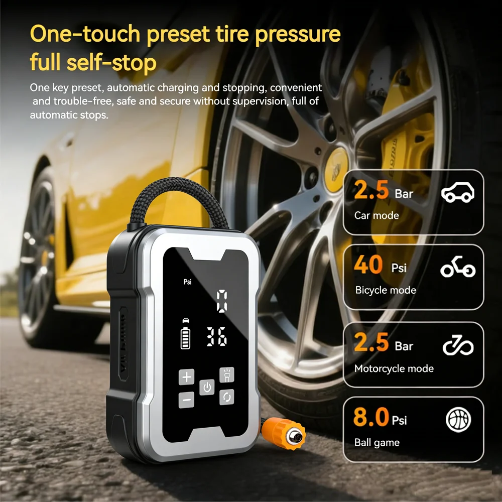 150psi-wireless-motorcycle-car-air-pump-tire-pressure-electric-portable-tire-inflator-pump-for-football-bicycle-car-tyre-ball