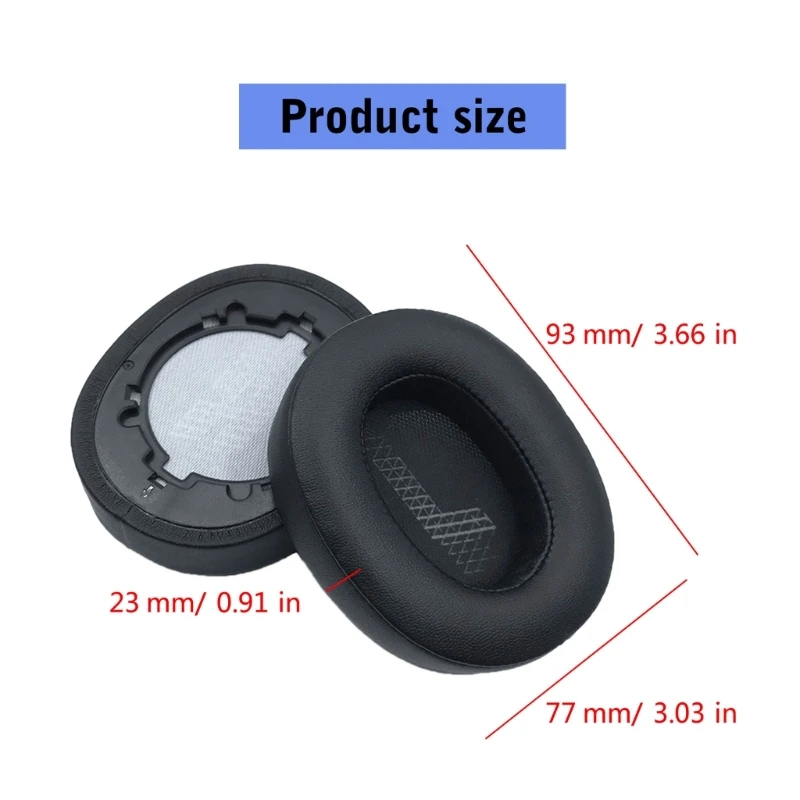 Cooling Earpads Breathable Earbuds Covers for LIVE 500BT 400BT 460NC Precise Cut Comfort Fit Clear Sound Quality