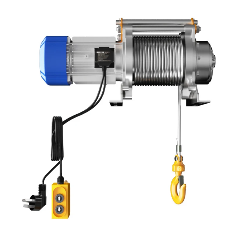 

Multifunctional small aluminum shell hoist electric hoist fast lifting and decoration household hoisting crane hoist