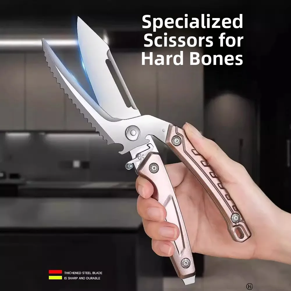 stainless-steel-kitchen-scissors-for-cutting-chicken-and-fish-bones-vegetable-scissors-home-use-sun-protection-sleeve-covers