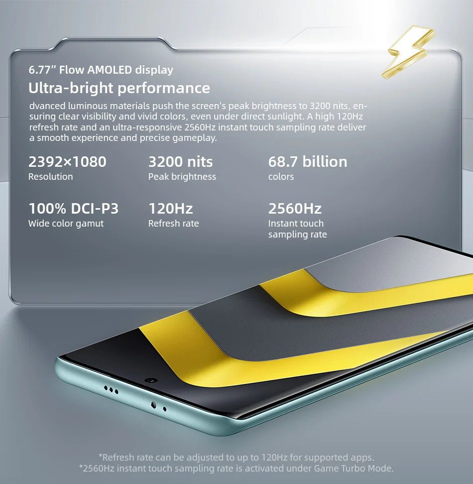 POCO M8 5G Global Version 6.77" 120Hz Flow AMOLED Display 50MP Main Camera Snapdragon 6 Gen 3 Smartphone 45W Turbo Charging NFC